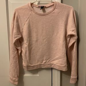 Light pink long sleeve top